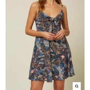 NWT O’Neill Tatiana multi colored dress